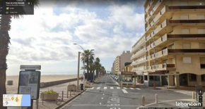 studio climatisé vue sur mer Canet plage